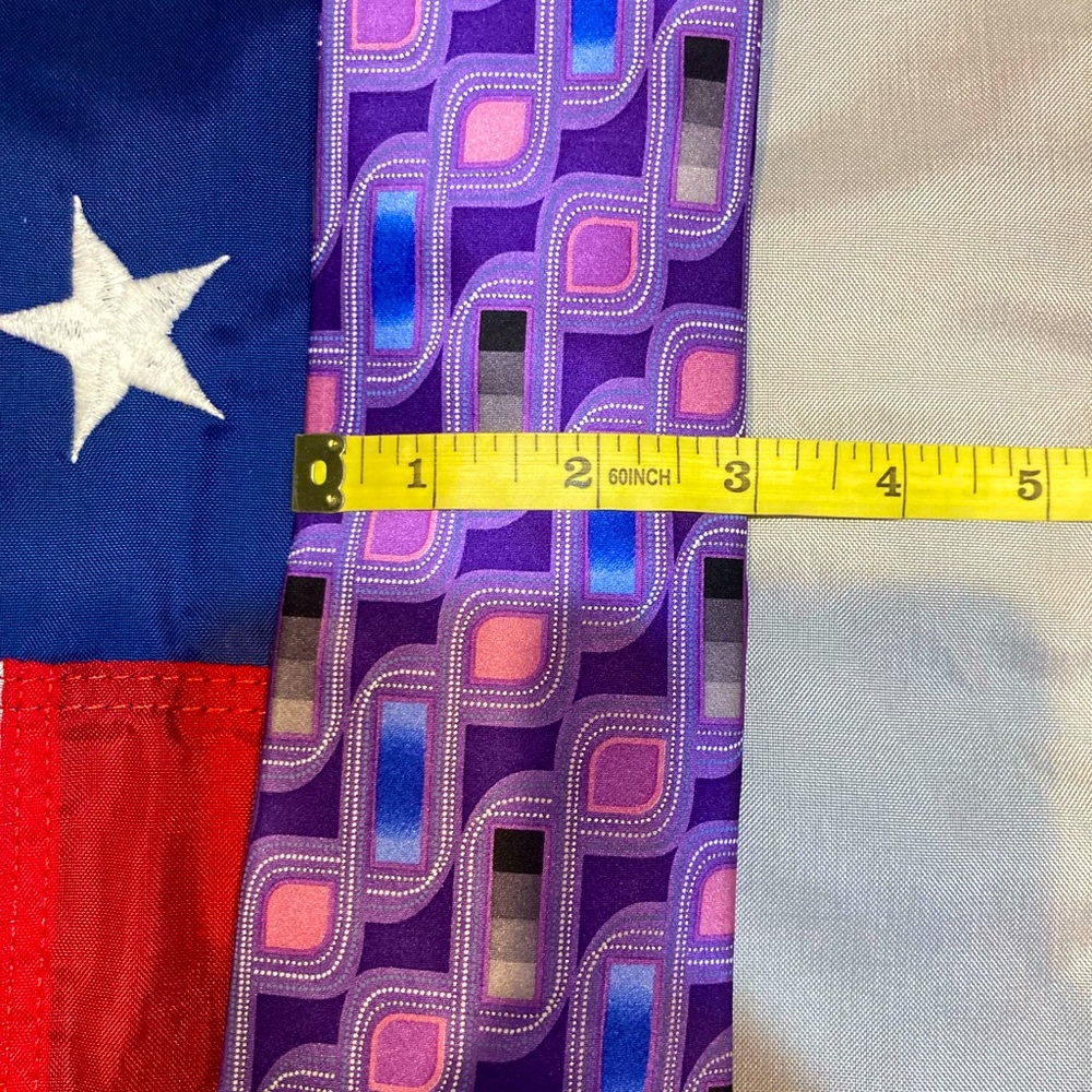Mens Arrow Multicolor 3.5” Necktie - Picture 5 of 5